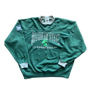 Lee Sports Michigan State Spartans 90s Crewneck Sweatshirt